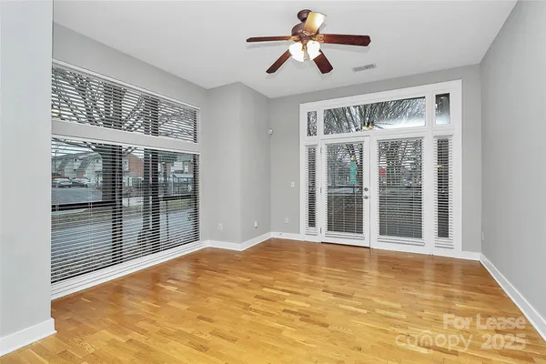 a view of kitchen and kitchen with a sink