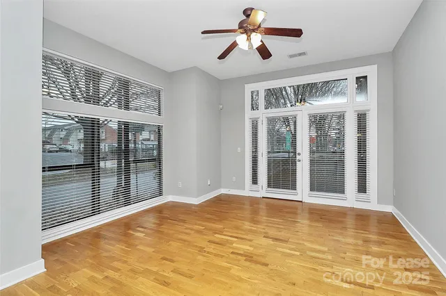 a view of kitchen and kitchen with a sink