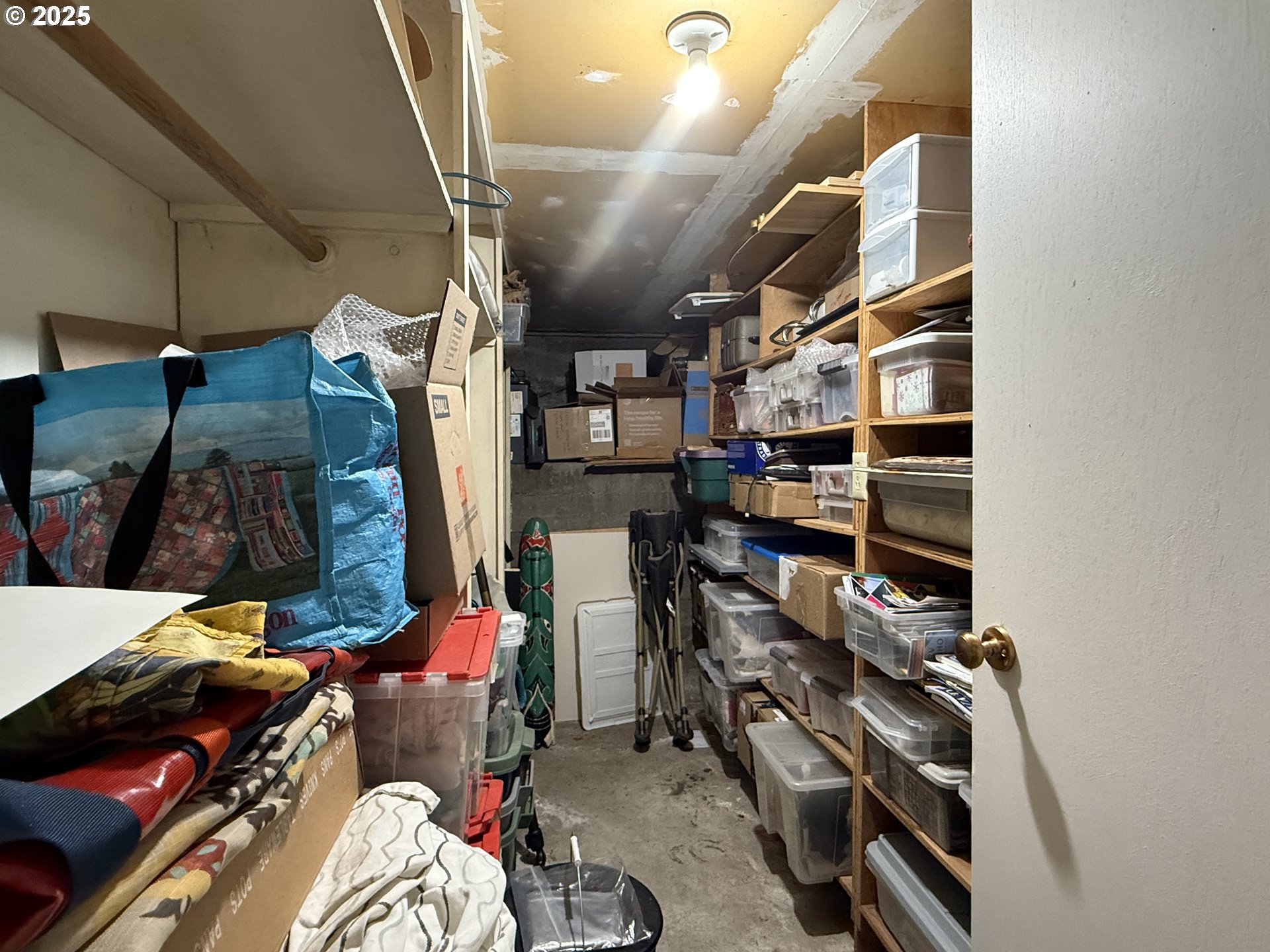 201 4th Street Maupin, OR 97037 - Photo 20 of 24 a view of walk in closet with clothes and shoes