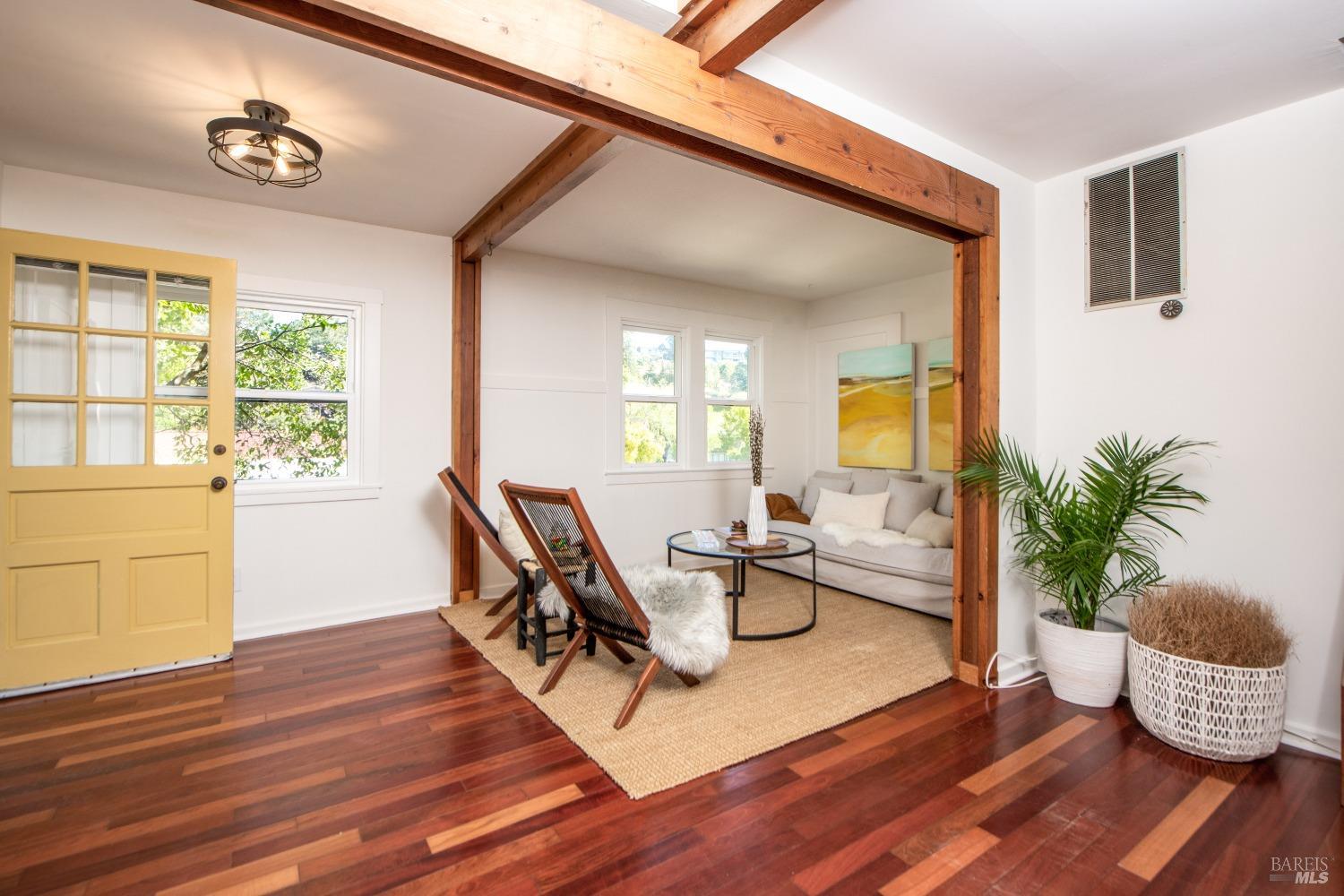 251 West End Avenue San Rafael, CA 94901 - Photo 7 of 35 a living room with furniture and a potted plant