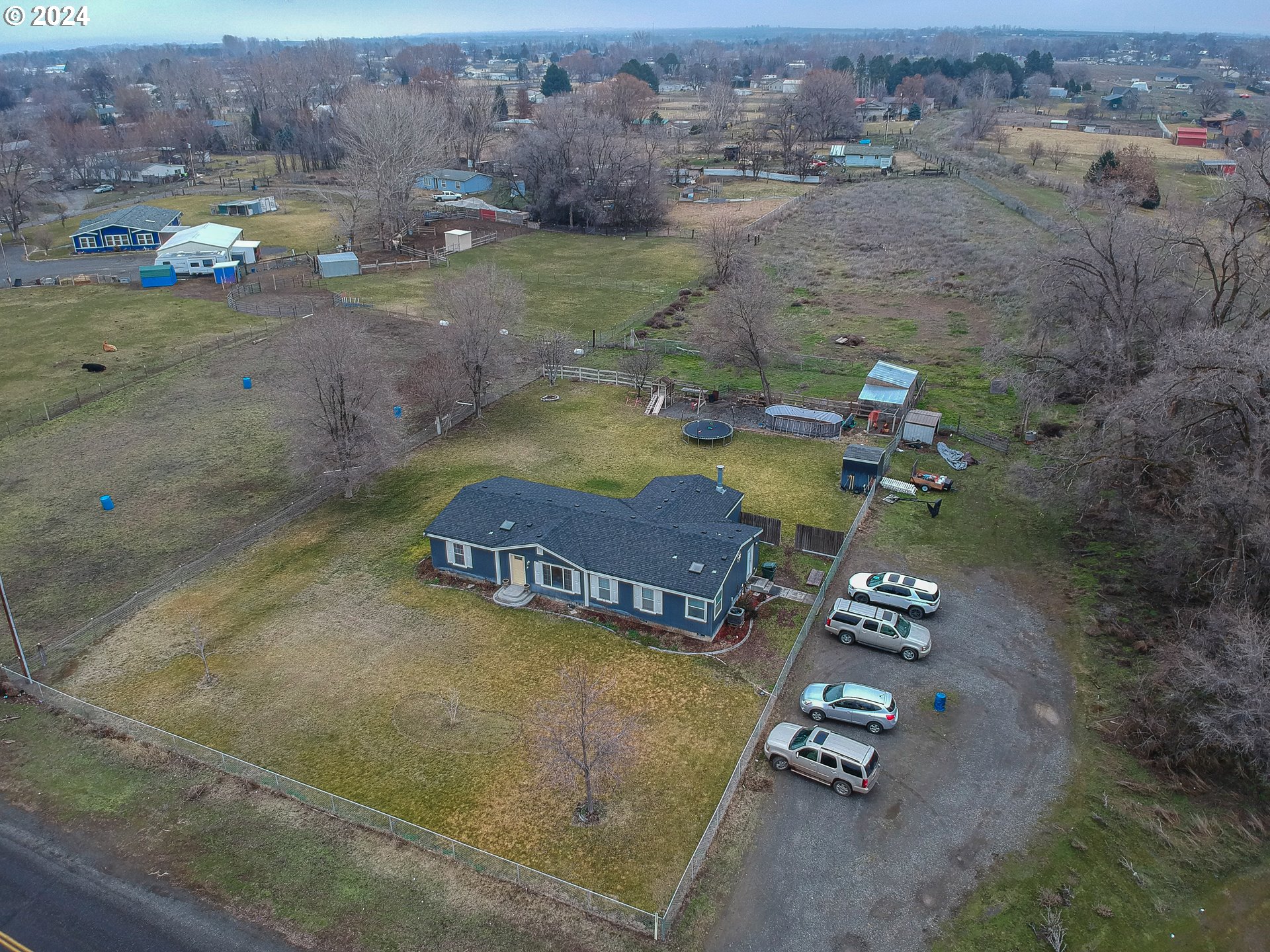 80265 Canal Road Hermiston, OR 97838 - Photo 23 of 26 an aerial view of a house with a yard