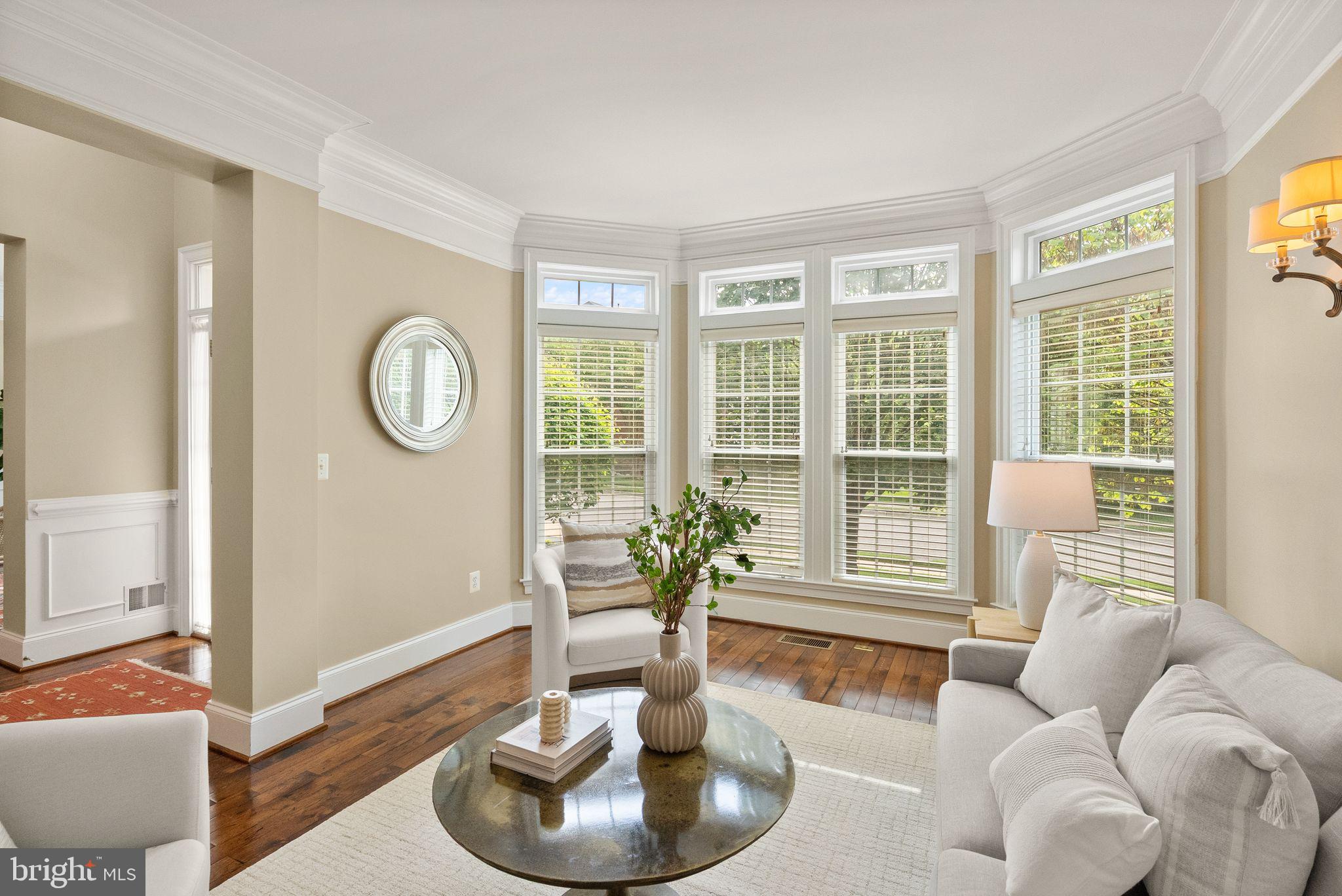 7534 Red Hill Drive Springfield, VA 22153 - Photo 7 of 90 a living room with furniture and a potted plant