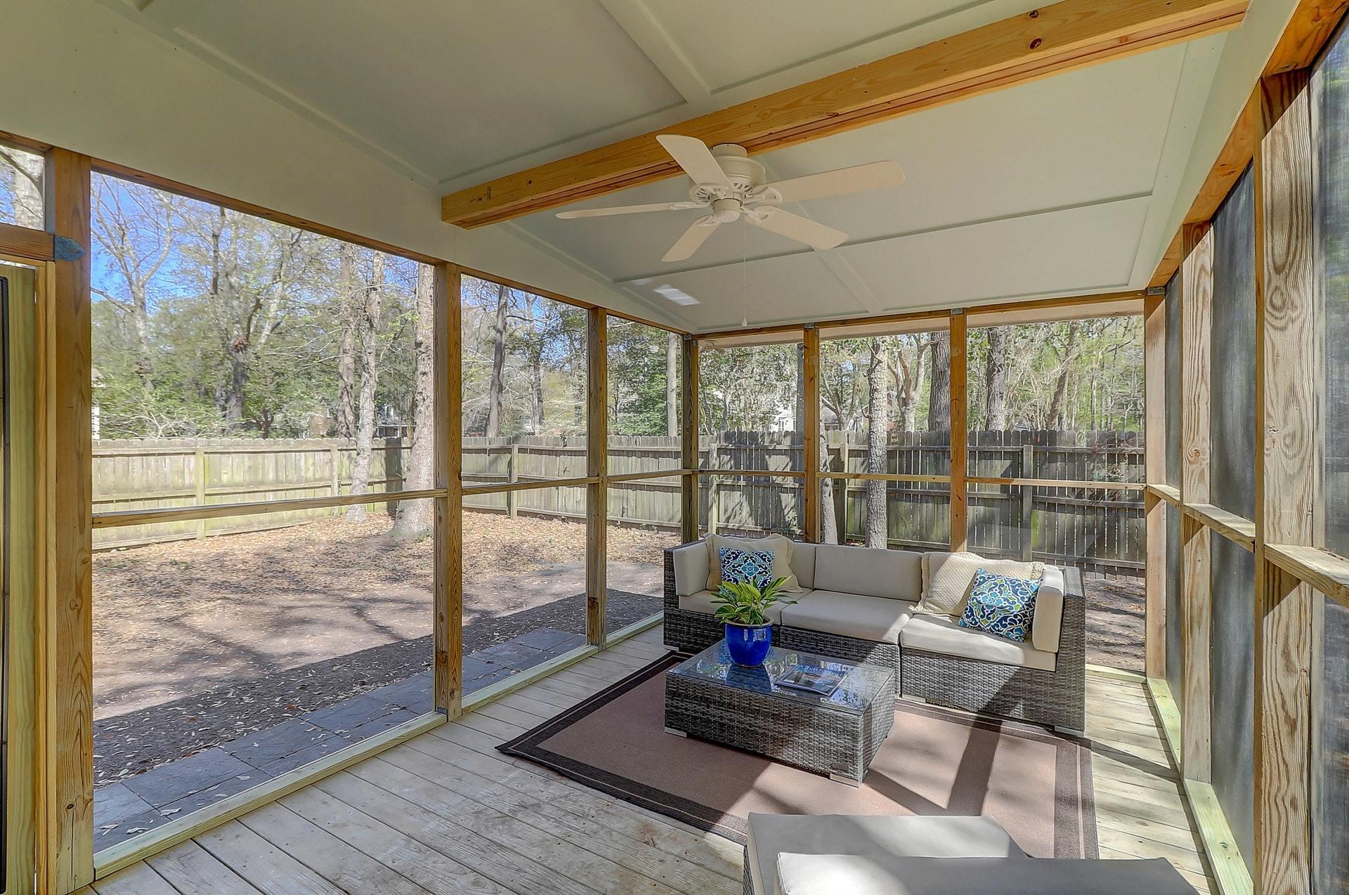 1416 School House Road Mount Pleasant, SC 29464 - Photo 23 of 28 Screened porch