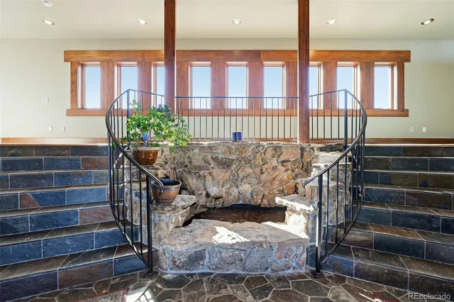 a view of entryway with stairs