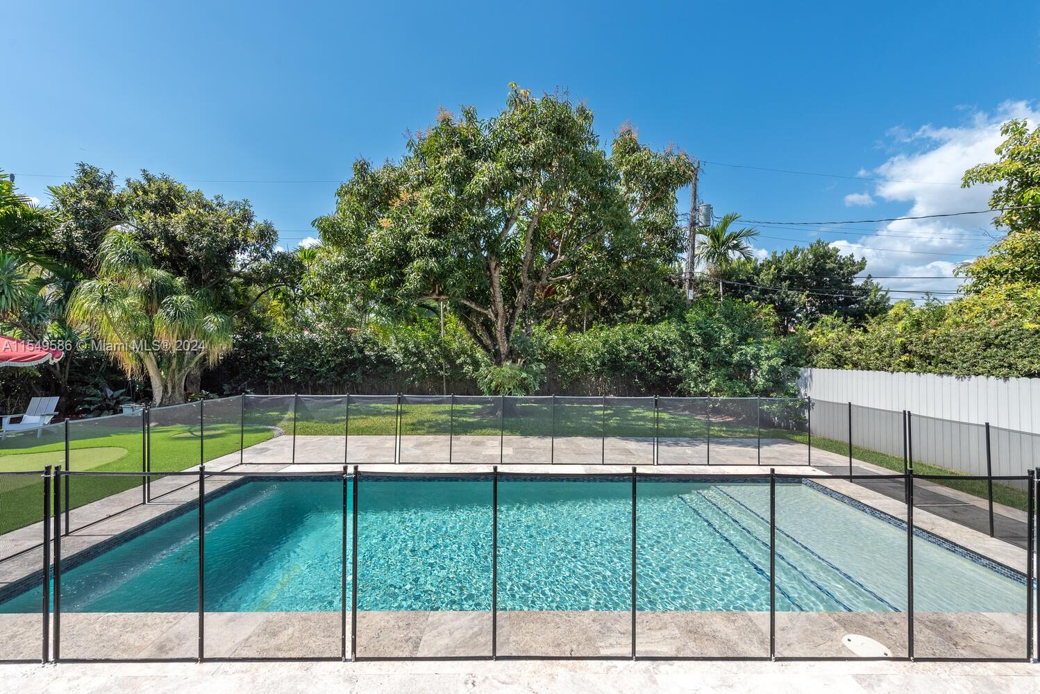 520 Southwest 27th Road Miami, FL 33129 - Photo 35 of 50 a view of a backyard