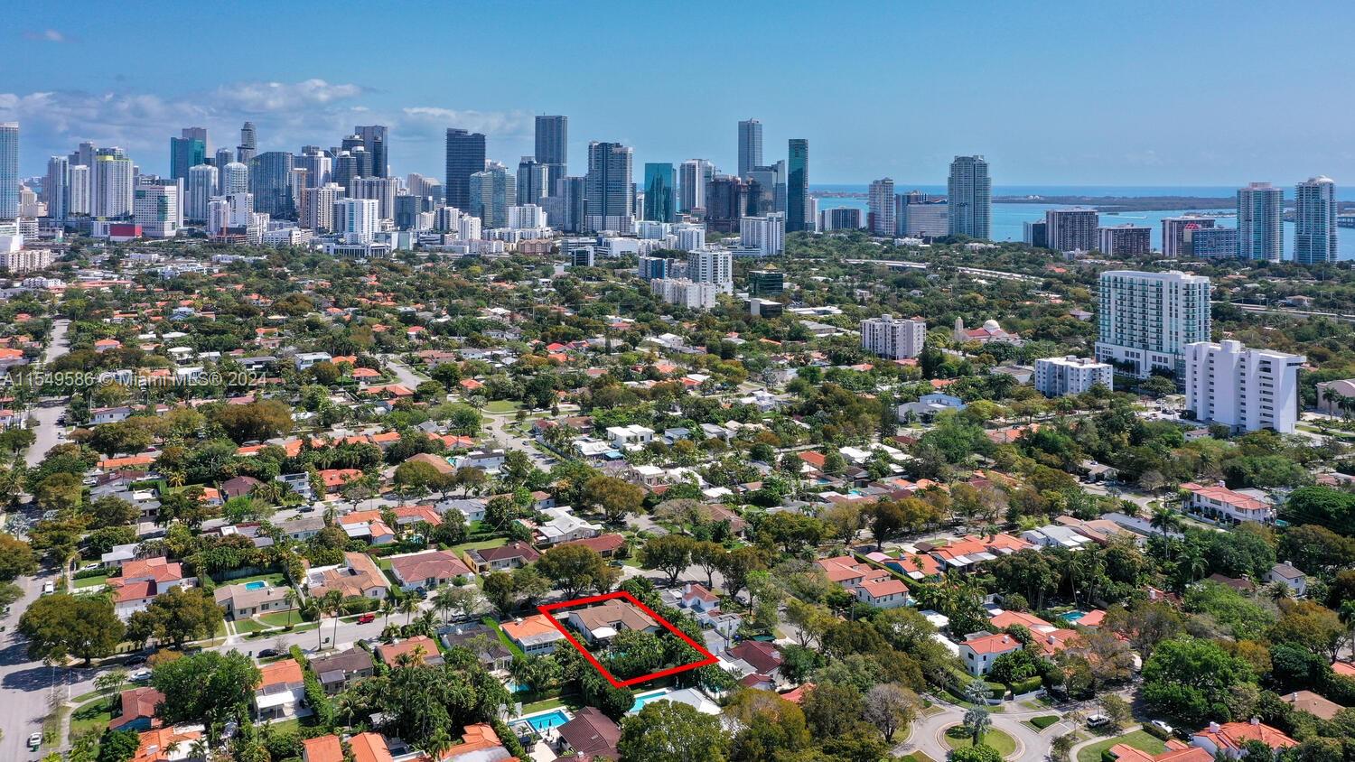 520 Southwest 27th Road Miami, FL 33129 - Photo 45 of 50 a view of a city with tall buildings