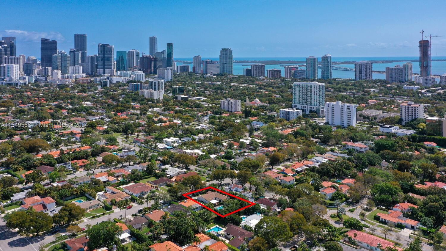 520 Southwest 27th Road Miami, FL 33129 - Photo 47 of 50 a view of a city with tall buildings