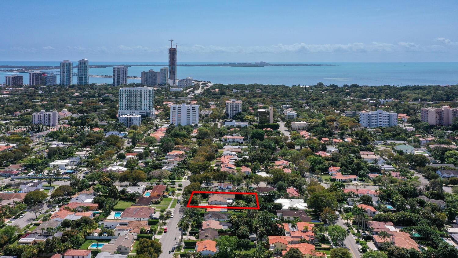 520 Southwest 27th Road Miami, FL 33129 - Photo 49 of 50 a view of a city with tall buildings