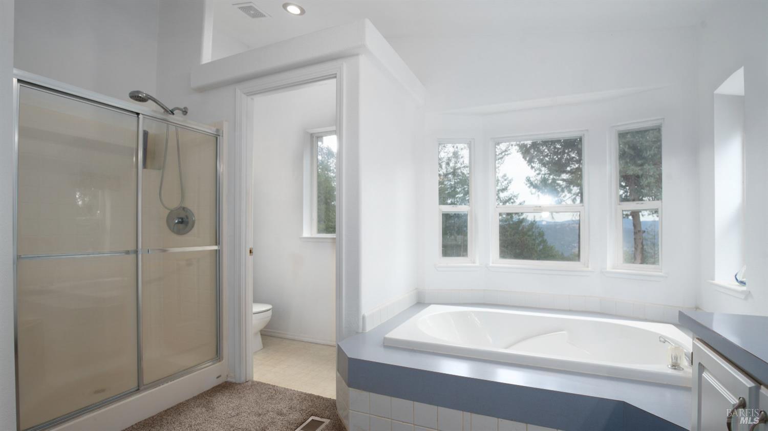 505 McNair Road Cloverdale, CA 95425 - Photo 25 of 55 a bathroom with a tub shower and sink