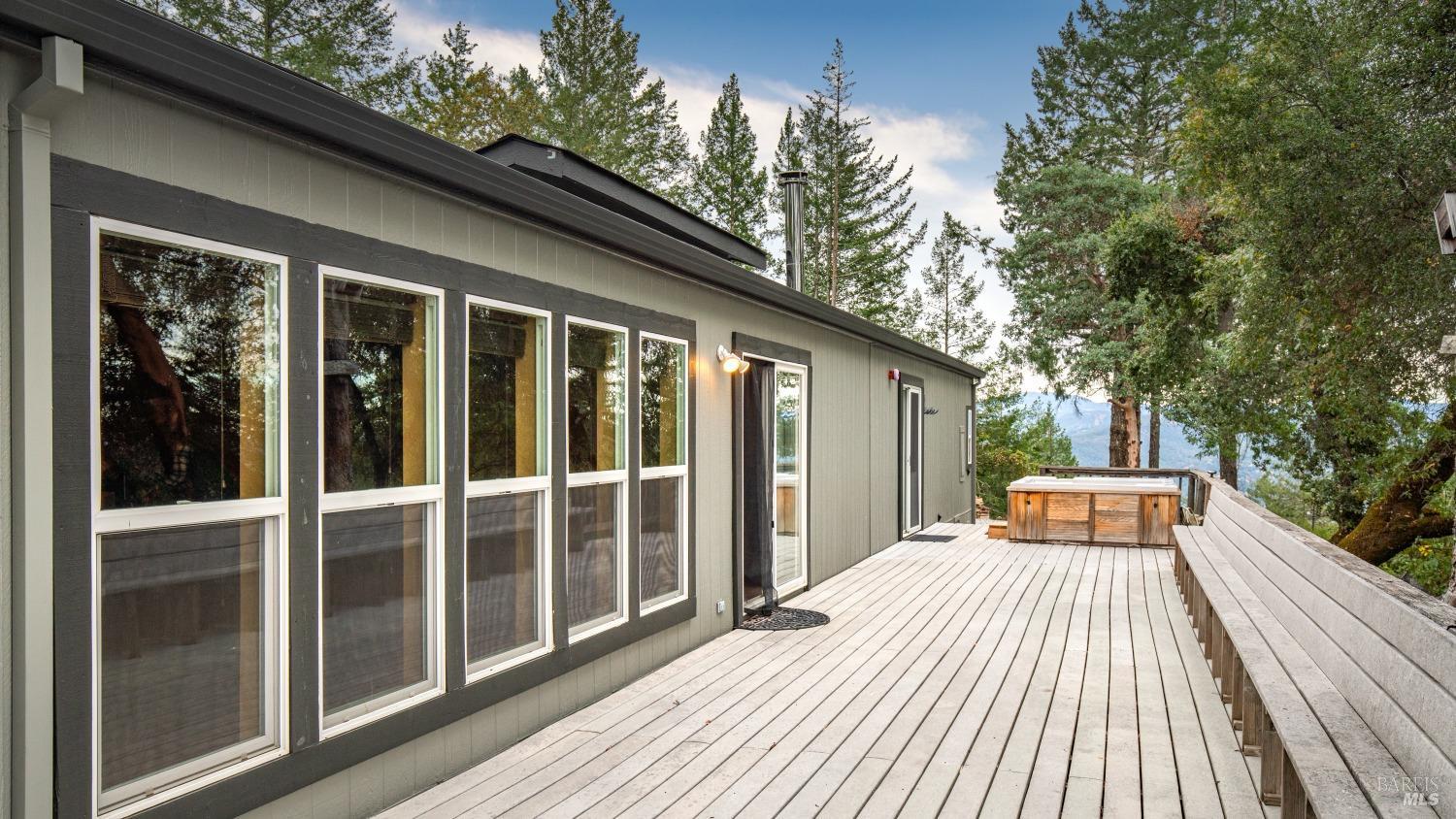505 McNair Road Cloverdale, CA 95425 - Photo 37 of 55 a view of a house with a large window