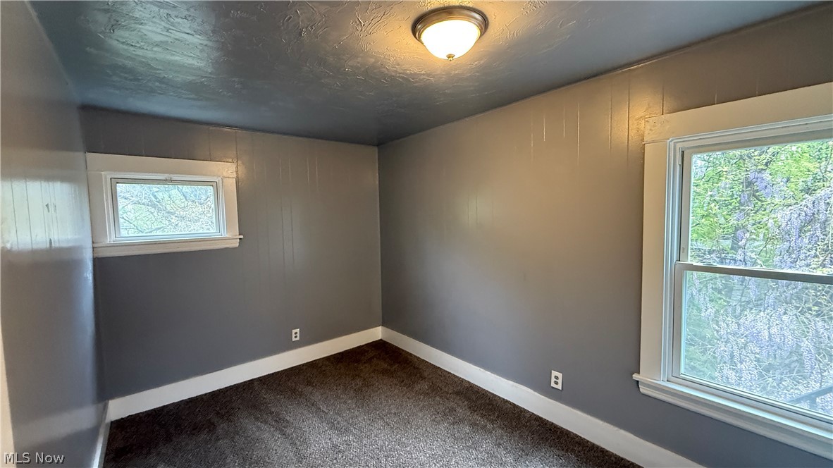 1187 Addison Road, Unit 4 Cleveland, OH 44103 - Photo 10 of 15 Carpeted interior room with two windows and a flush mount ceiling light fixture