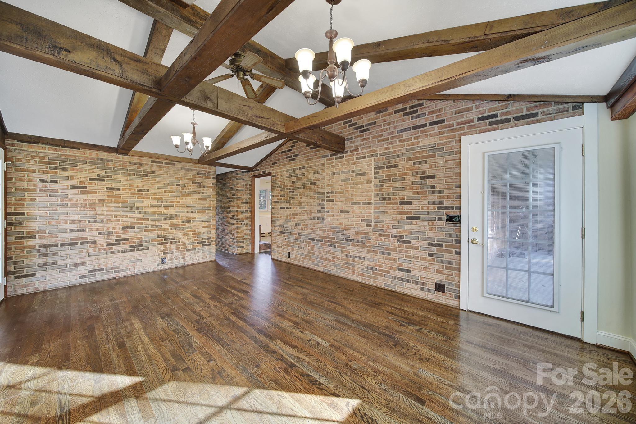 3987 Taxahaw Road Lancaster, SC 29720 - Photo 19 of 28 a view of empty room with wooden floor