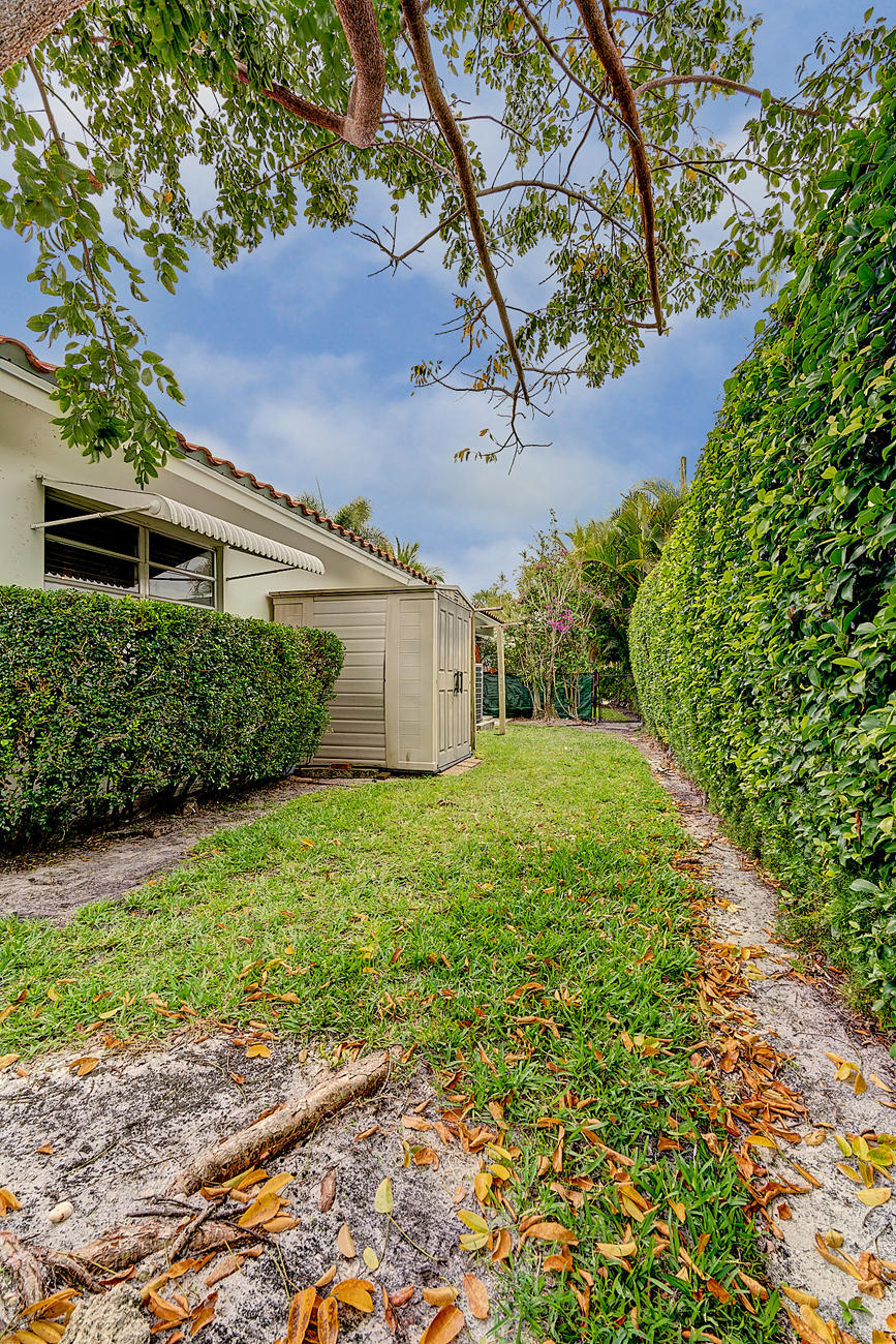 1061 Northwest 6th Street Boca Raton, FL 33486 - Photo 48 of 49 Side Yard with Storage Shed
