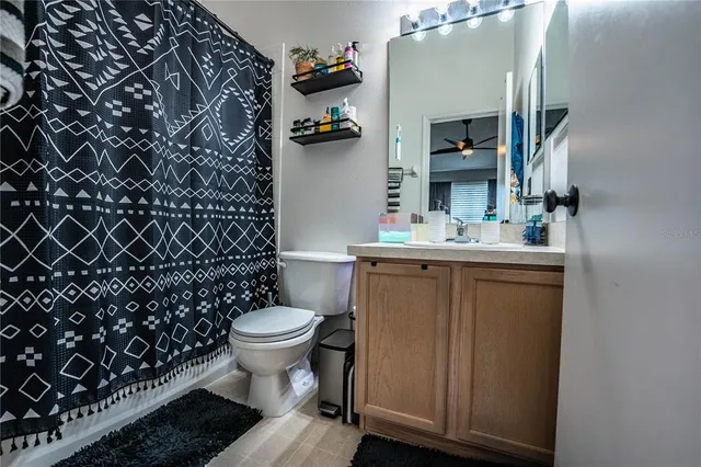 a front view of a building with street view