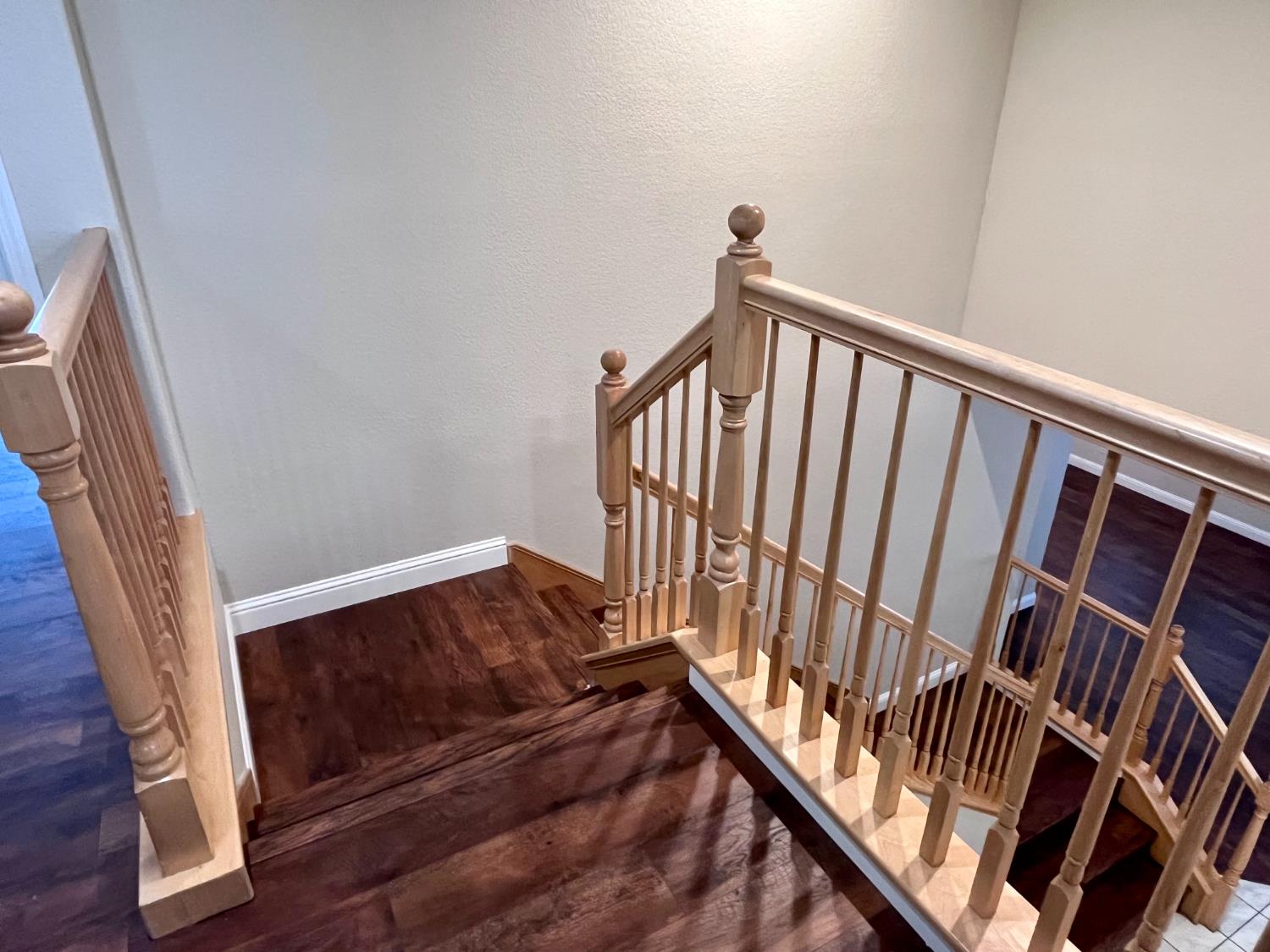 13310 Parkhaven Street Lathrop, CA 95330 - Photo 14 of 27 a view of staircase with white walls and a window