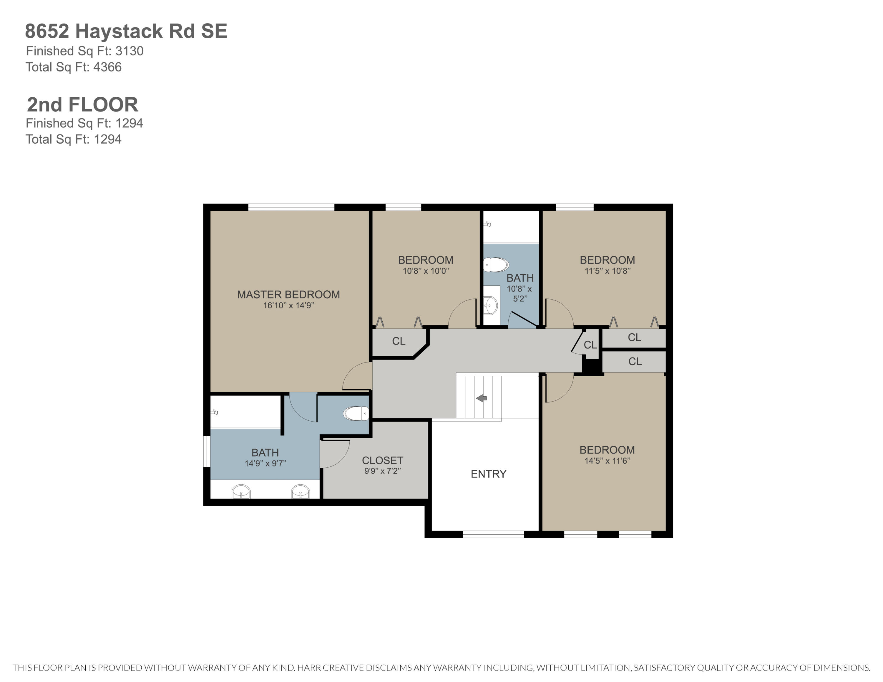 8652 Haystack Southeast Caledonia, MI 49316 - Photo 43 of 44 8652 Haystack 2nd Floor