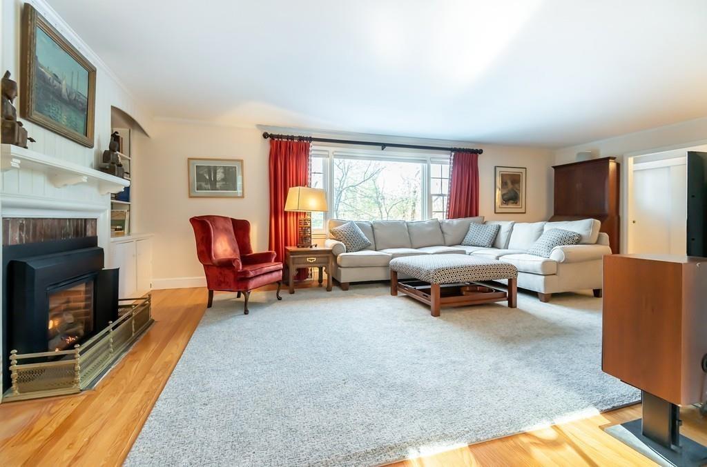15 Arcadia Road Andover, MA 01810 - Photo 5 of 42 a living room with furniture and a fireplace