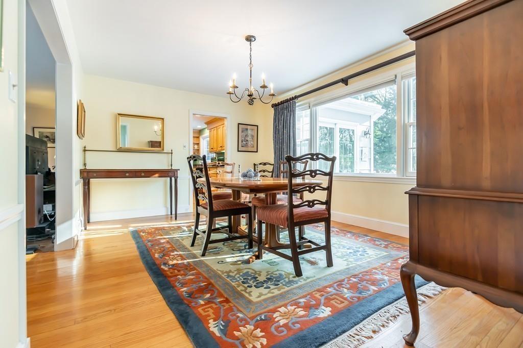 15 Arcadia Road Andover, MA 01810 - Photo 9 of 42 a view of a dining room with furniture window and wooden floor