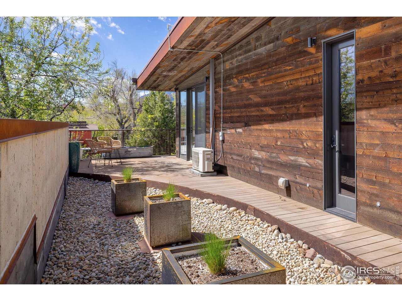 1740 Cedar Avenue Boulder, CO 80304 - Photo 25 of 40 a outdoor view of a house with sitting area