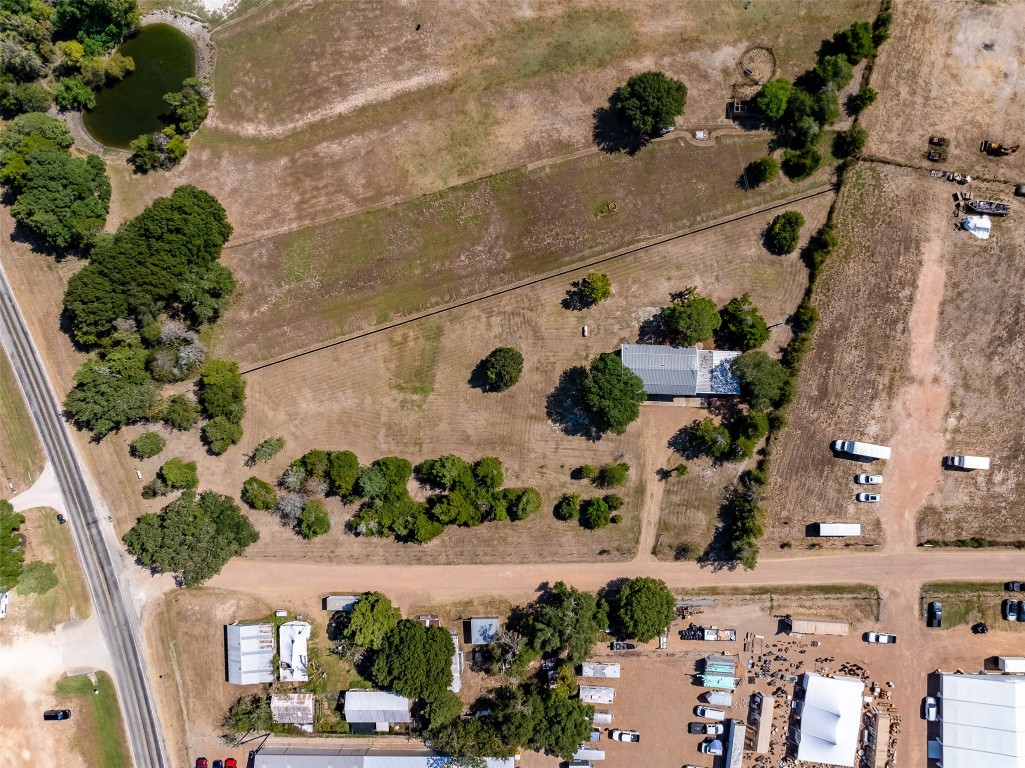 224 Fm 954 Road Round Top, TX 78954 - Photo 20 of 40 an aerial view of a house with a yard