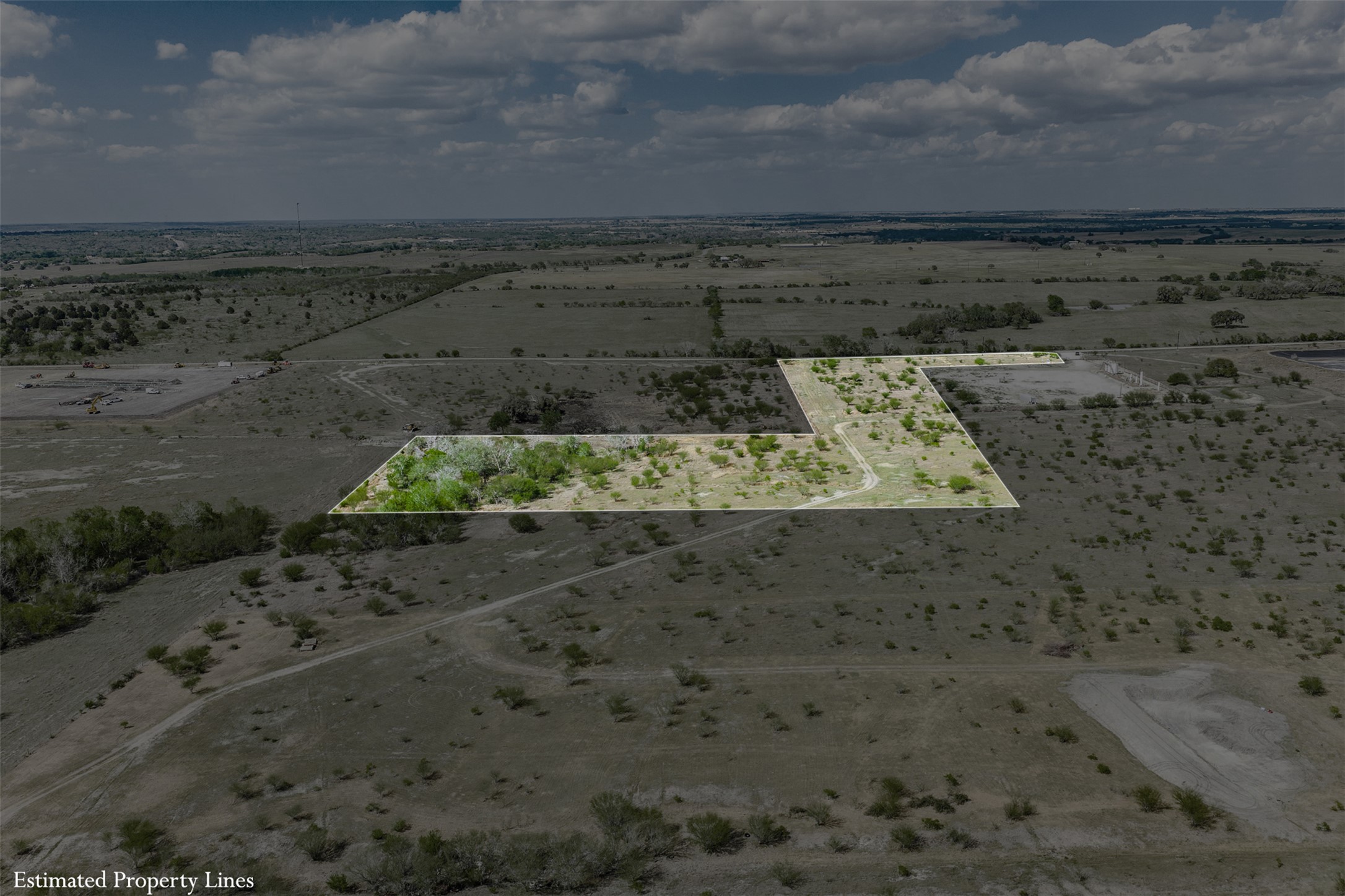 Lot 1 Concrete-Edgar Road Cuero, TX 77954 - Photo 10 of 17 a view of a road with a yard
