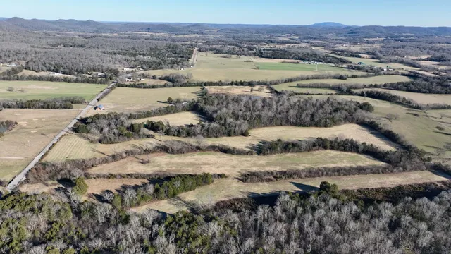 a view of a lake with mountains in the background