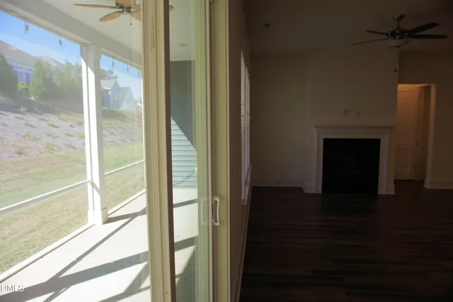 a view of front door