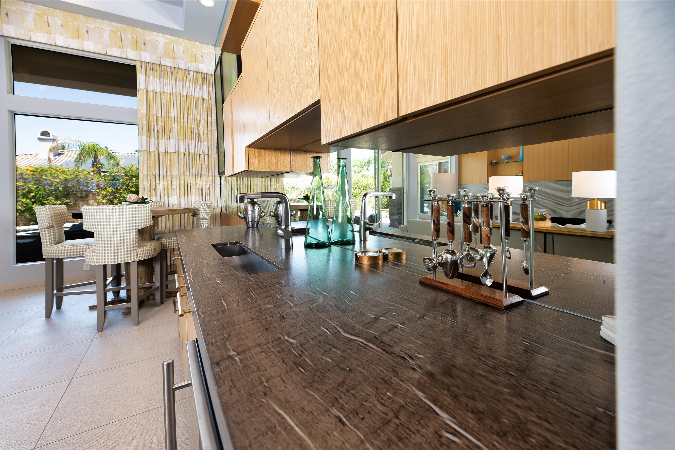 12 Varsity Circle Rancho Mirage, CA 92270 - Photo 5 of 70 a view of a gym with lots of tables and chairs