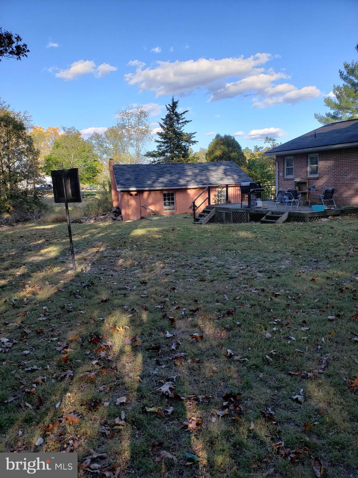 3328 Dominion Road Gerrardstown, WV 25420 - Photo 5 of 19 Back yard and 2 car garage