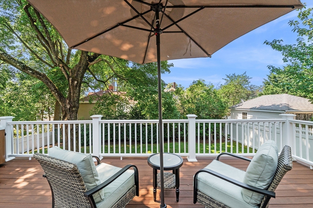 22 Robbins Road Watertown, MA 02472 - Photo 6 of 30 a view of a patio in a backyard