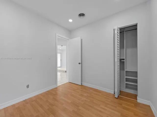 a view of empty room