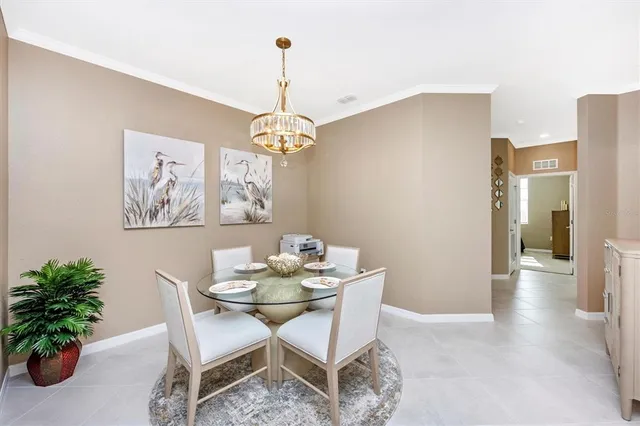 a balcony with furniture and city view