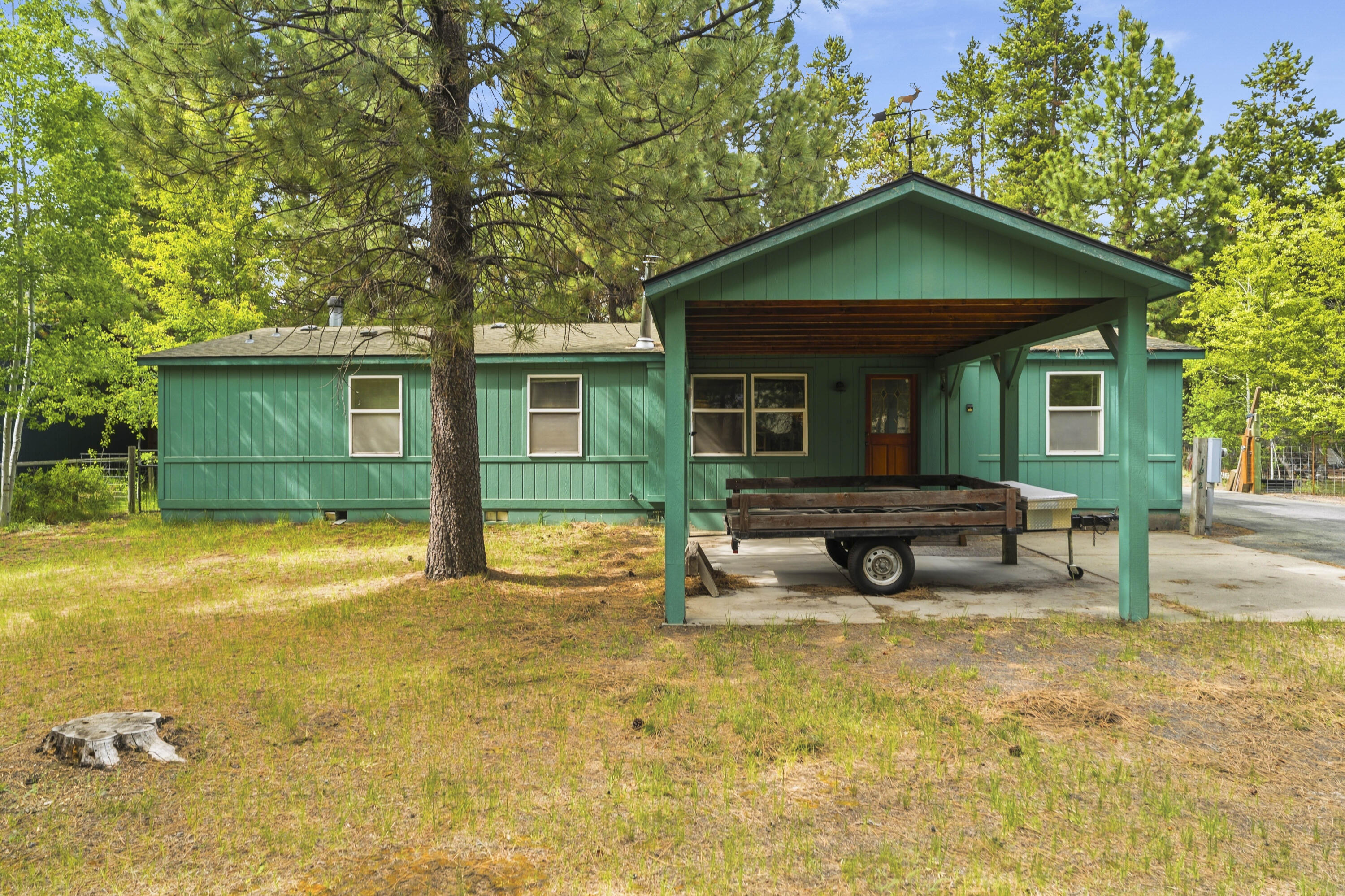 16928 Covina Road Bend, OR 97707 - Photo 38 of 48 a house view with a outdoor space