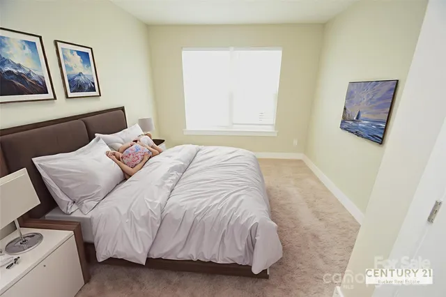 a view of a back yard with an outdoor space