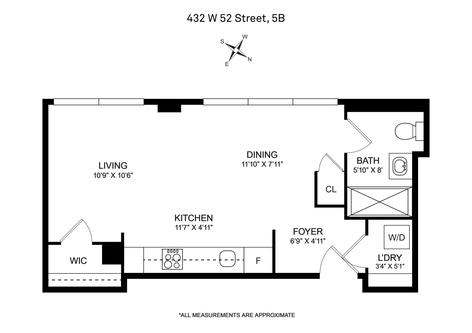 432 West 52nd Street, Unit 5B Manhattan, NY 10019 - Photo 9 of 9