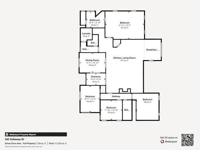 $599,900 | 540 Callaway Drive, Graniteville, SC 29829