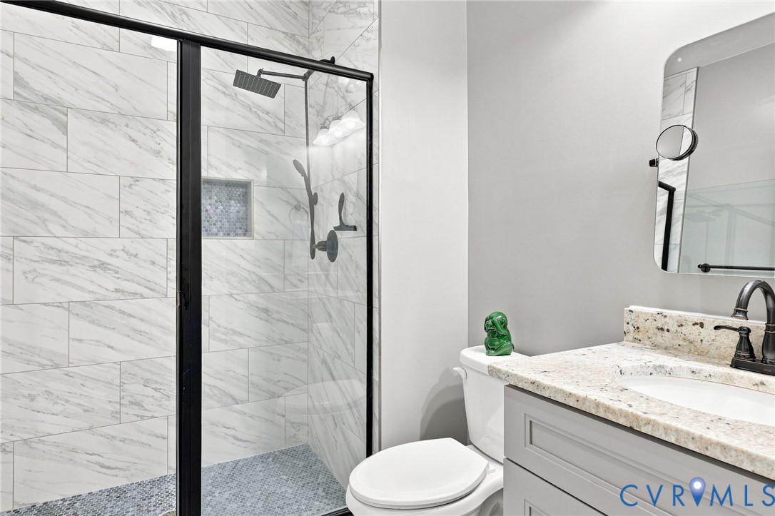 4774 Bell Road Powhatan, VA 23139 - Photo 27 of 51 Hall Bath - Tile Shower