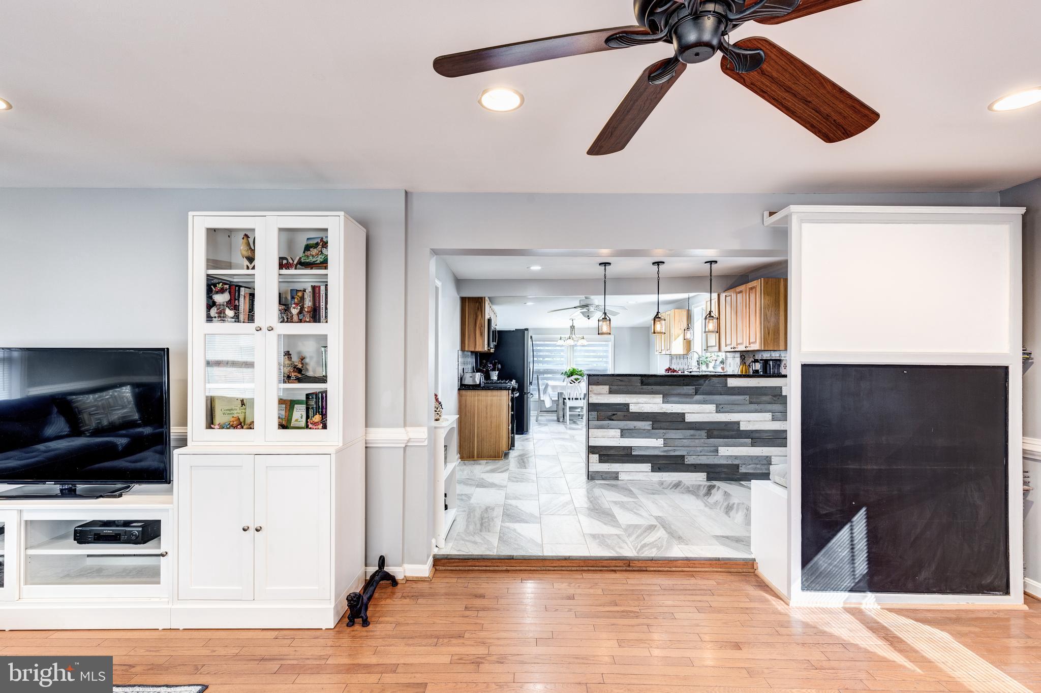 1455 Clear View Road Union Bridge, MD 21791 - Photo 11 of 46 Living Room into Kitchen