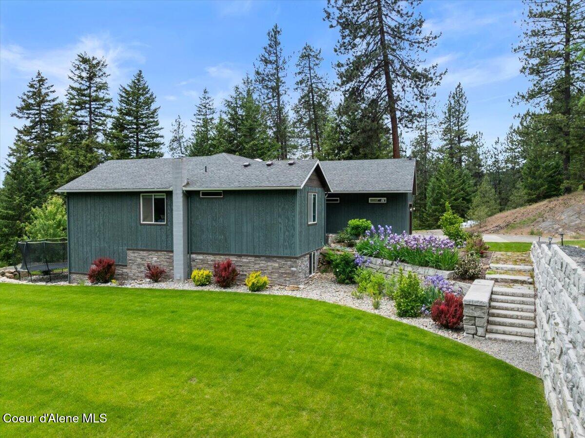 11243 West Hidden Valley Road Rathdrum, ID 83858 - Photo 68 of 86 72-Aerial Backyard