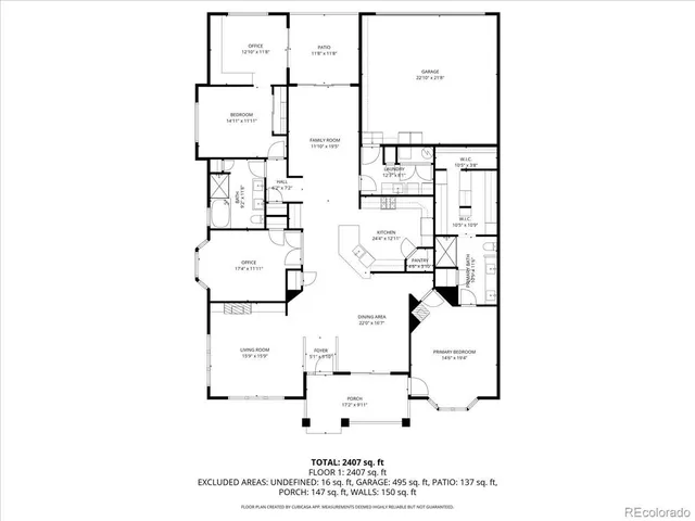 a picture of a floor plan
