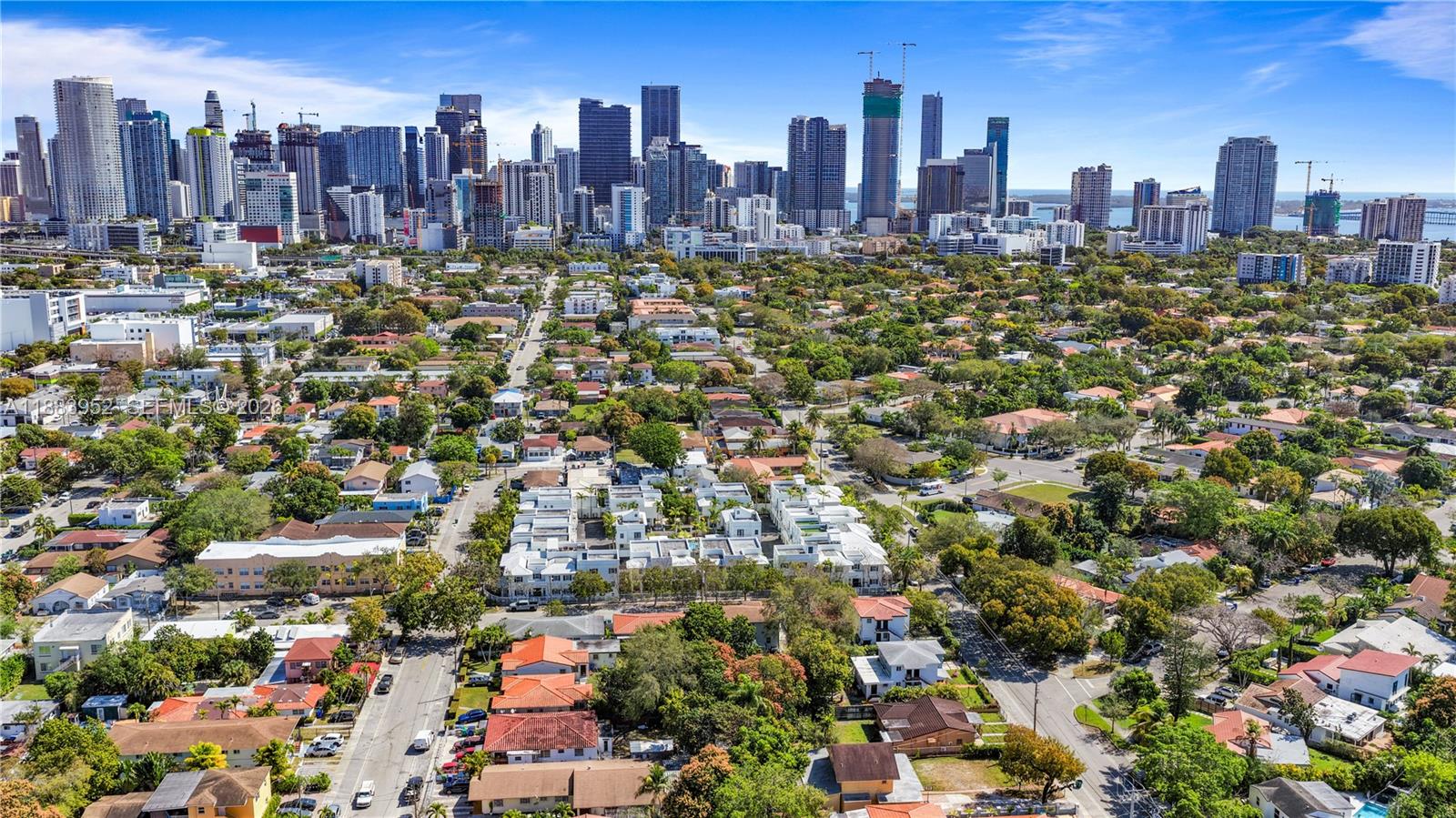 1043 Southwest 9th Court, Unit F1 Miami, FL 33130 - Photo 2 of 2 a view of a city with tall buildings