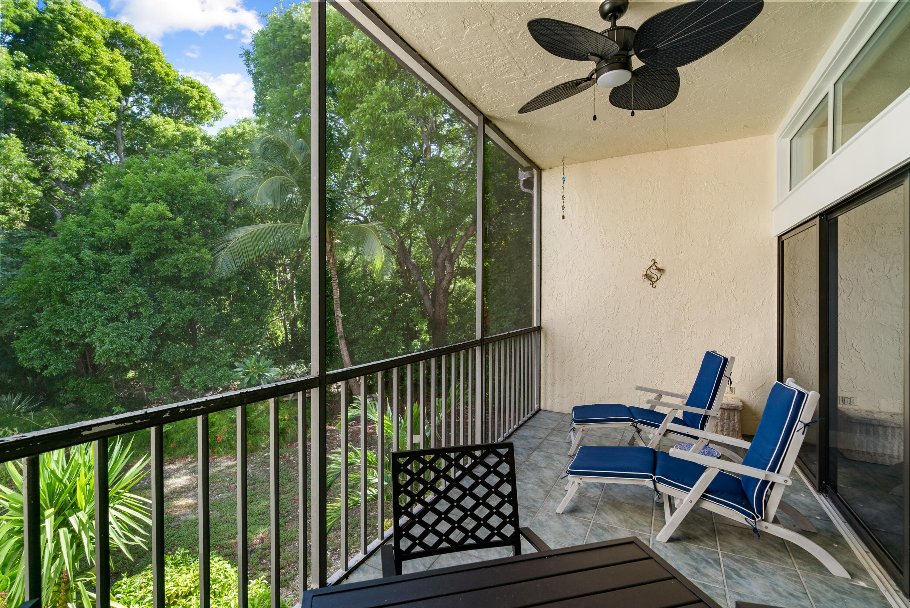 94220 Overseas Highway, Unit 5E Tavernier, FL 33037 - Photo 16 of 77 a view of balcony with furniture