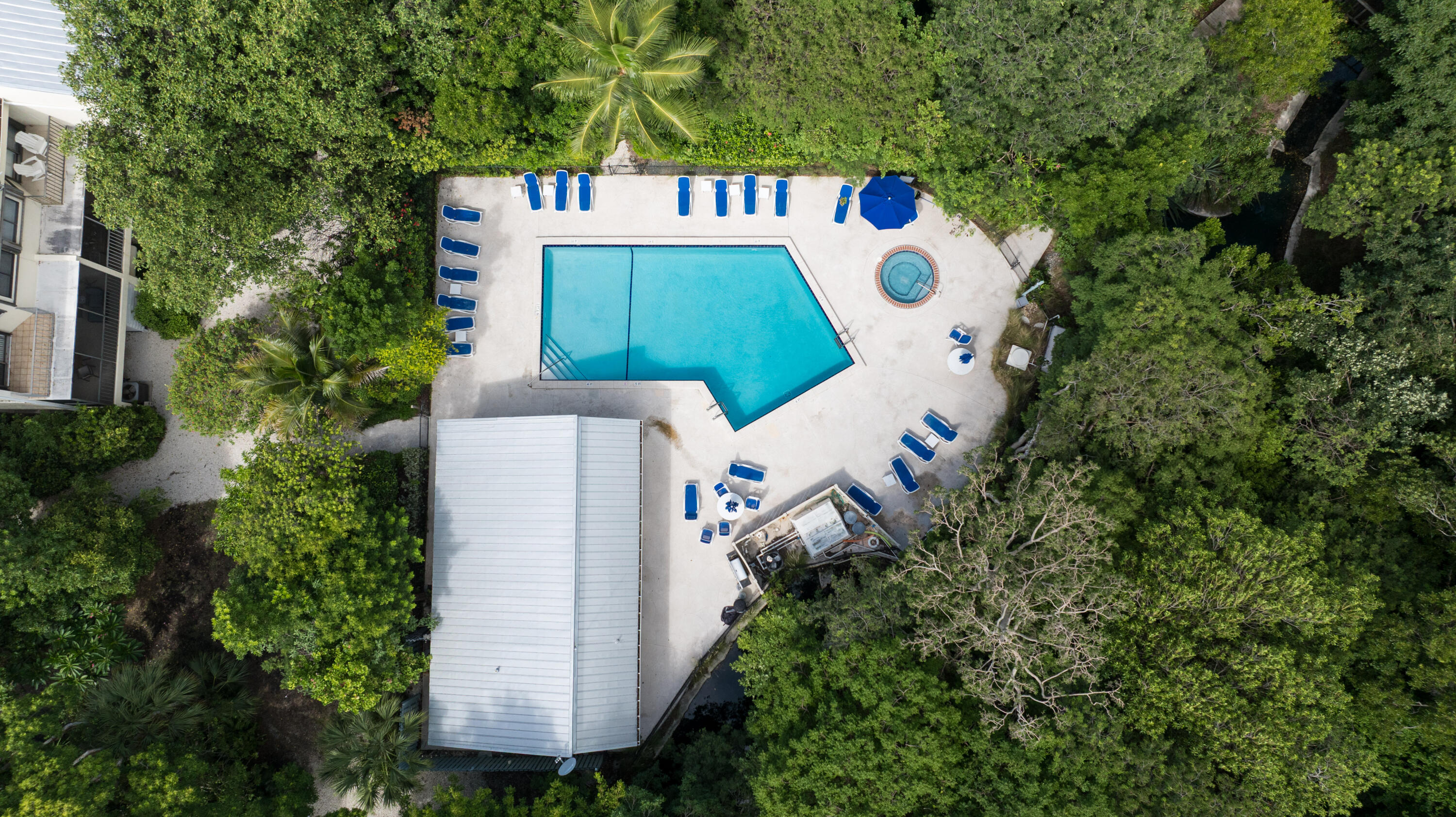 94220 Overseas Highway, Unit 5E Tavernier, FL 33037 - Photo 43 of 77 an aerial view of a house with outdoor space and street view