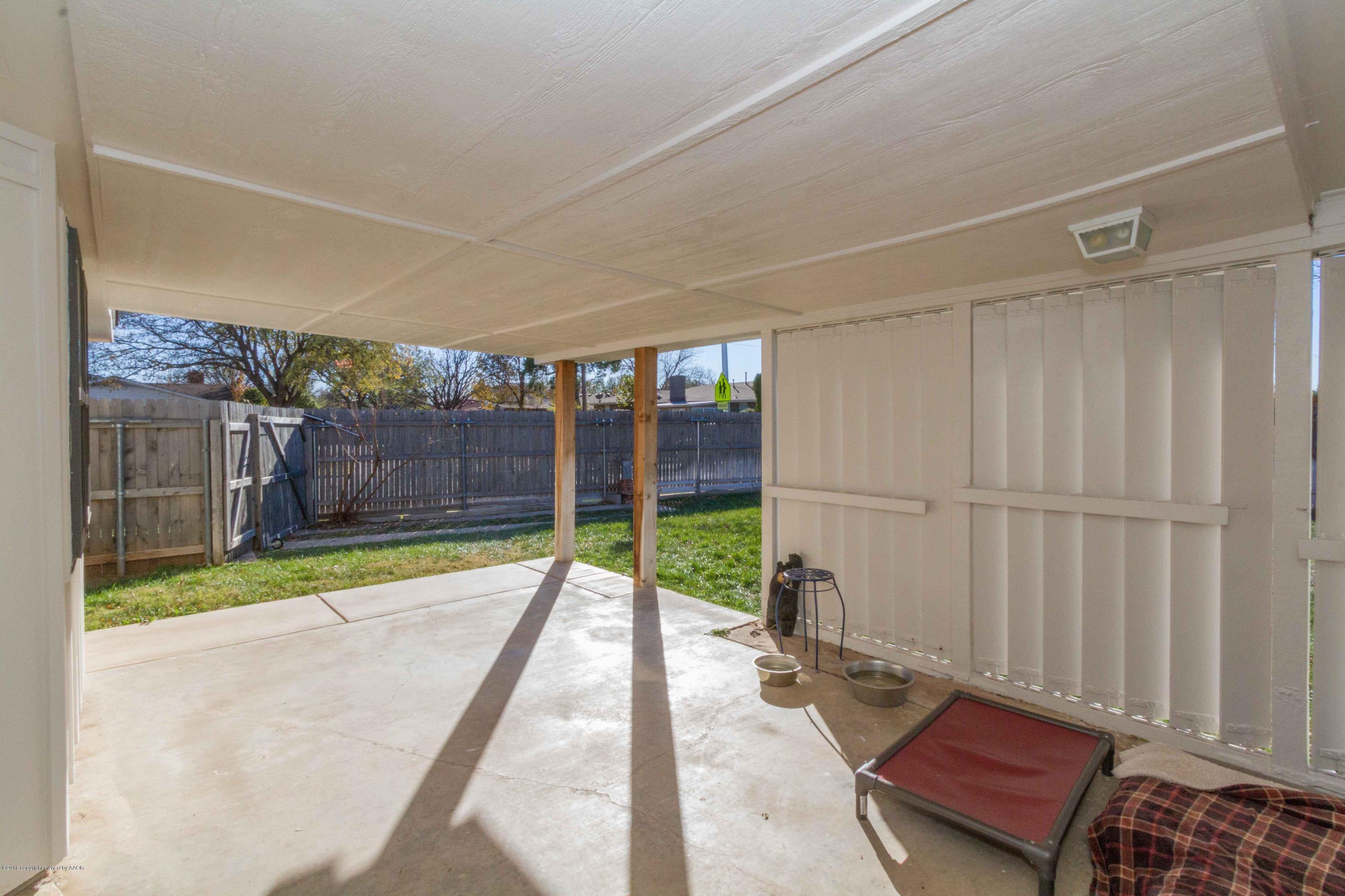 3906 Kingston Road Amarillo, TX 79109 - Photo 26 of 28 PATIO VIEW 1