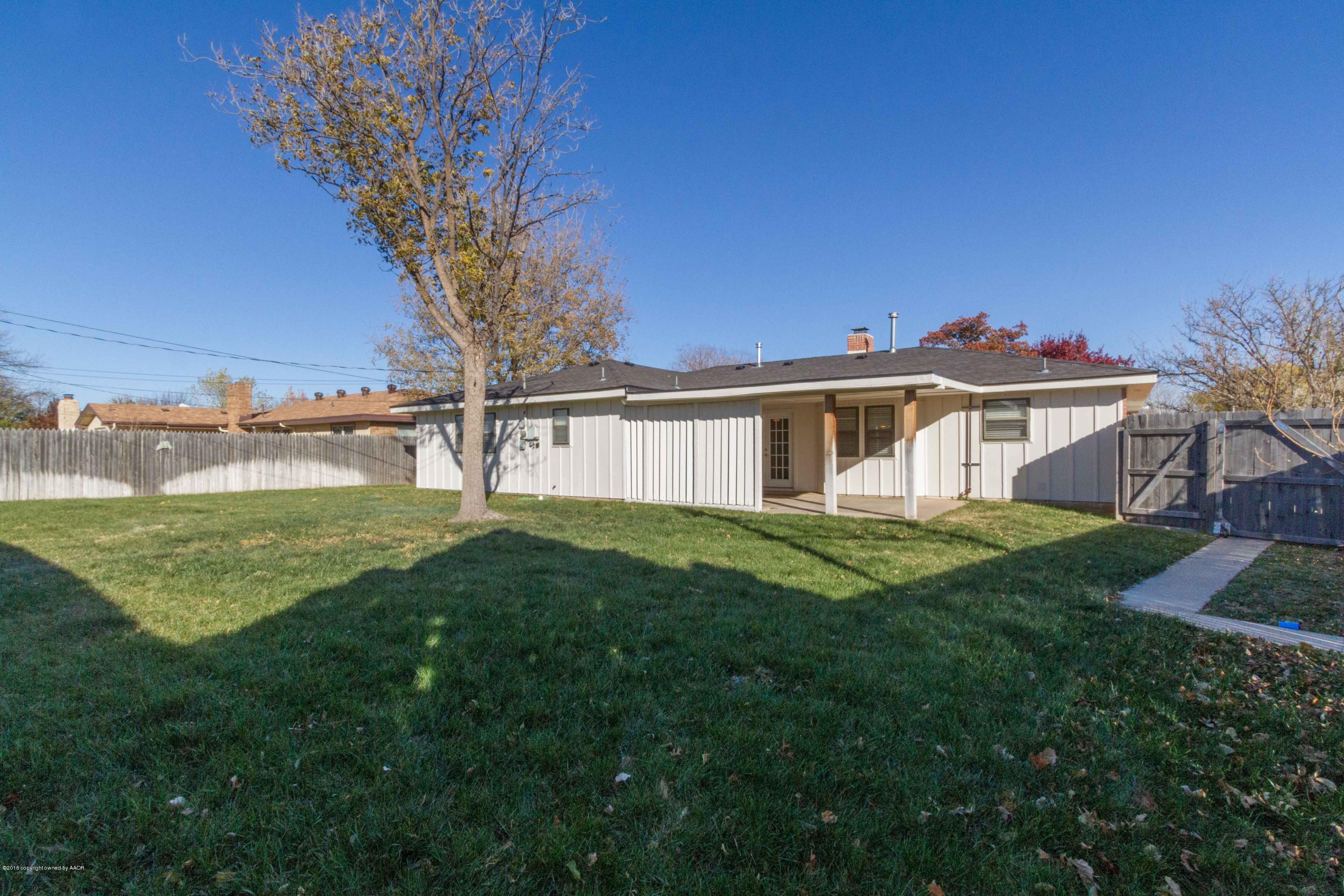 3906 Kingston Road Amarillo, TX 79109 - Photo 28 of 28 BACKYARD