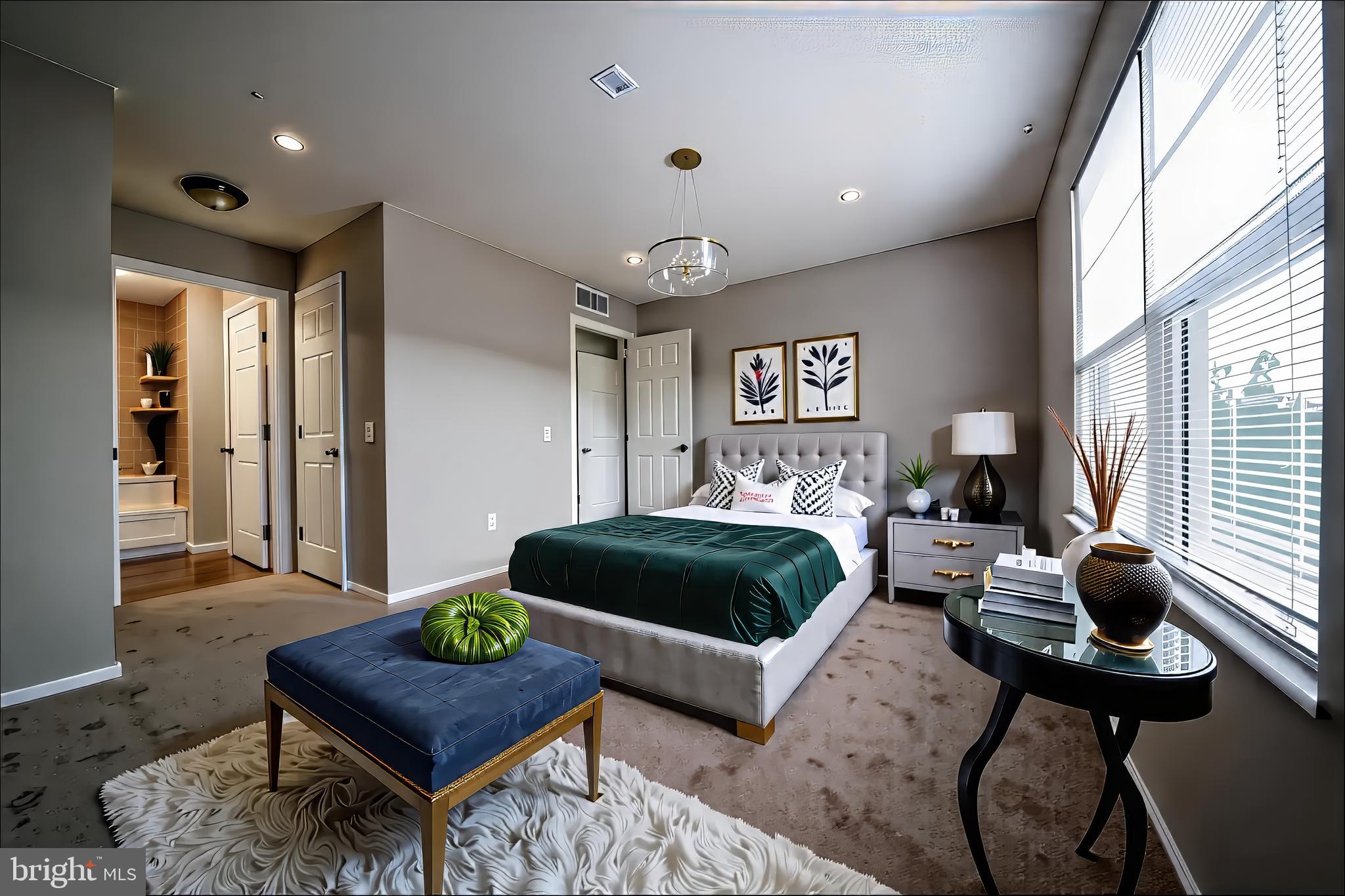 120 Fort Evans Road Southeast, Unit E Leesburg, VA 20175 - Photo 22 of 29 a bedroom with furniture and a window