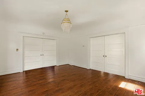 wooden floor in an empty room
