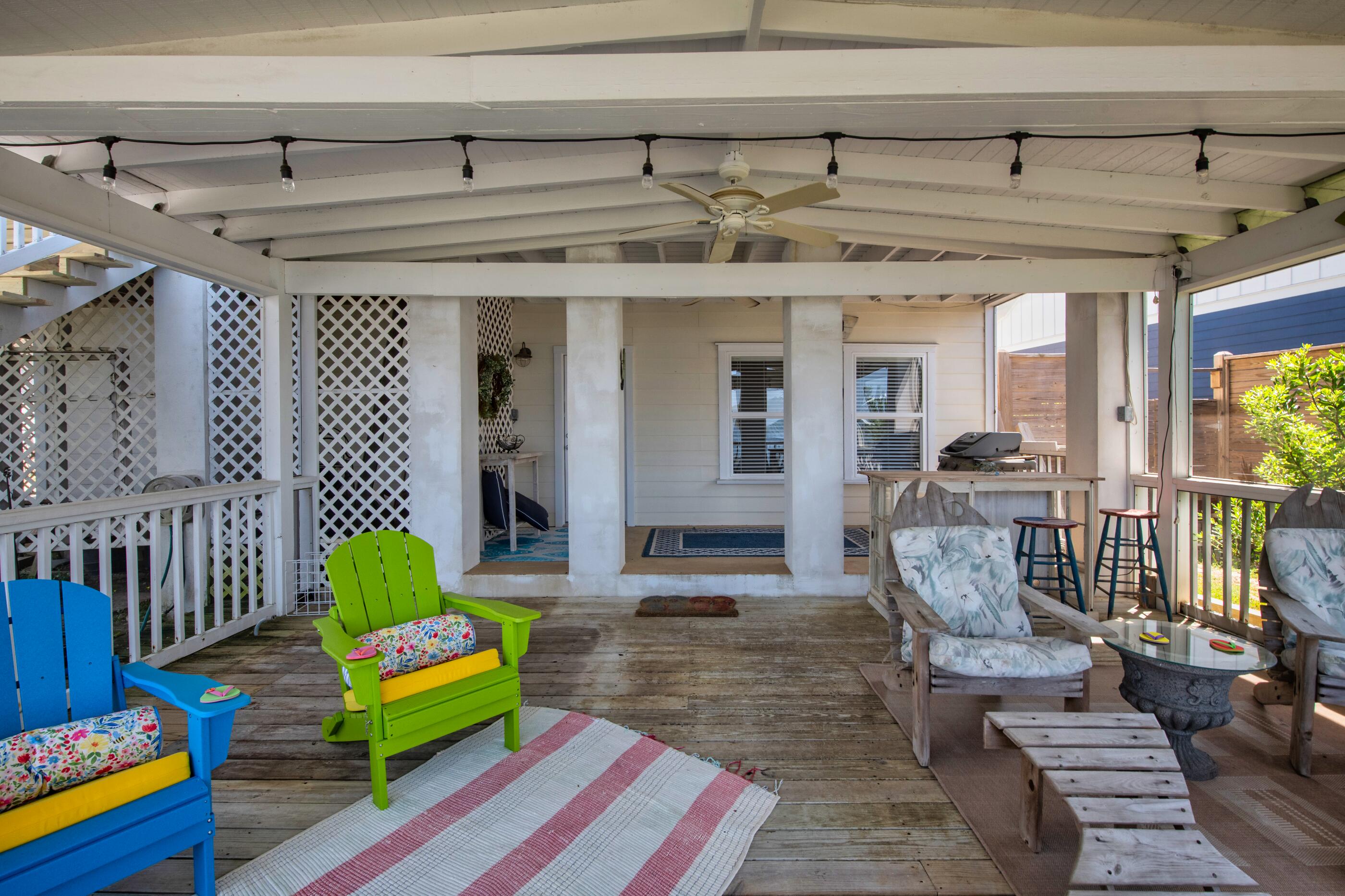1422 Lagrange Road Freeport, FL 32439 - Photo 70 of 97 screened-in porch off of downstairs