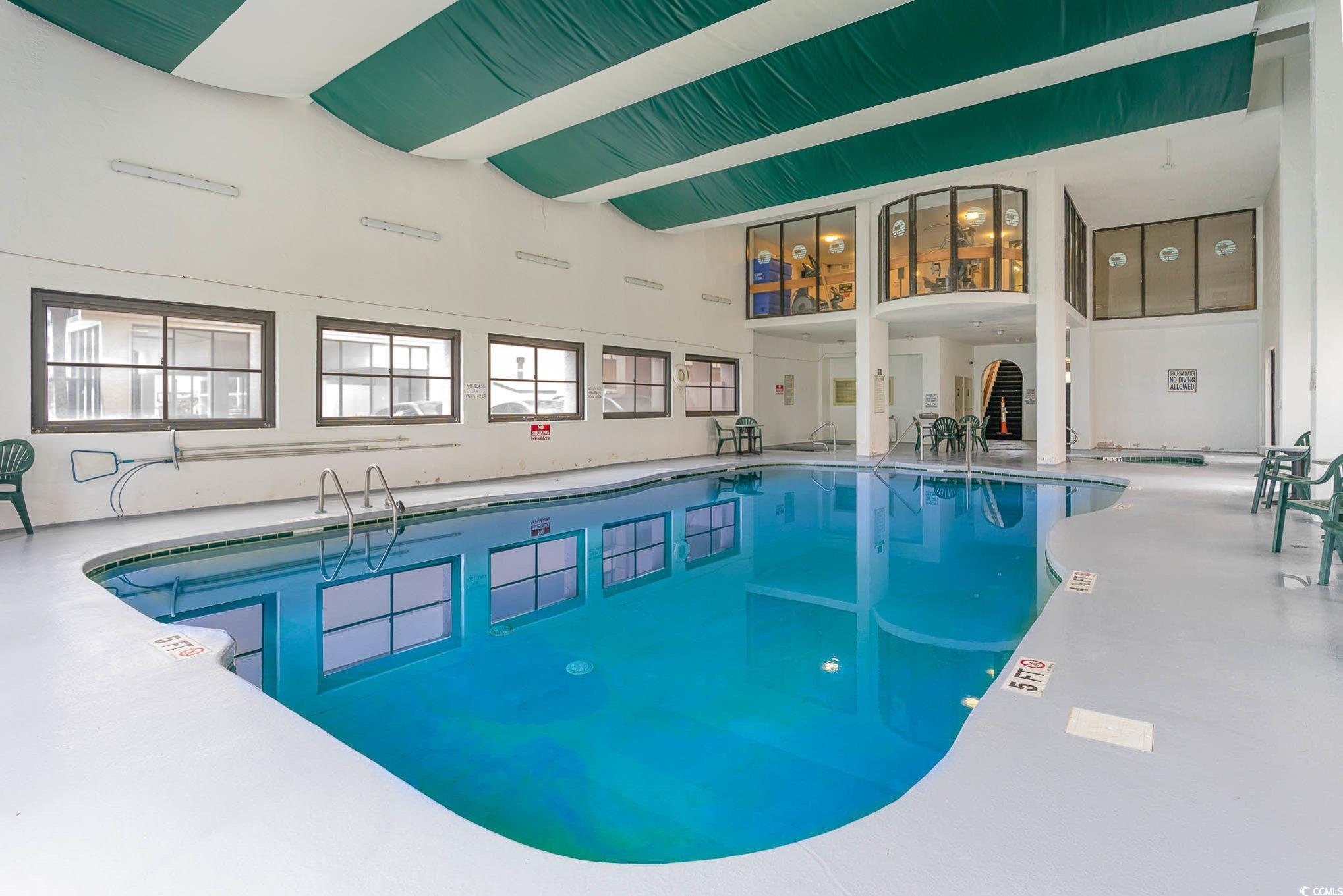 2406 North Ocean Boulevard, Unit 1203 Myrtle Beach, SC 29577 - Photo 19 of 24 View of indoor pool