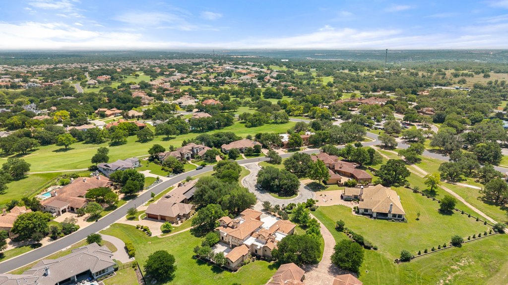 102 Long Point Cove Georgetown, TX 78628 - Photo 36 of 36 an aerial view of residential houses with outdoor space
